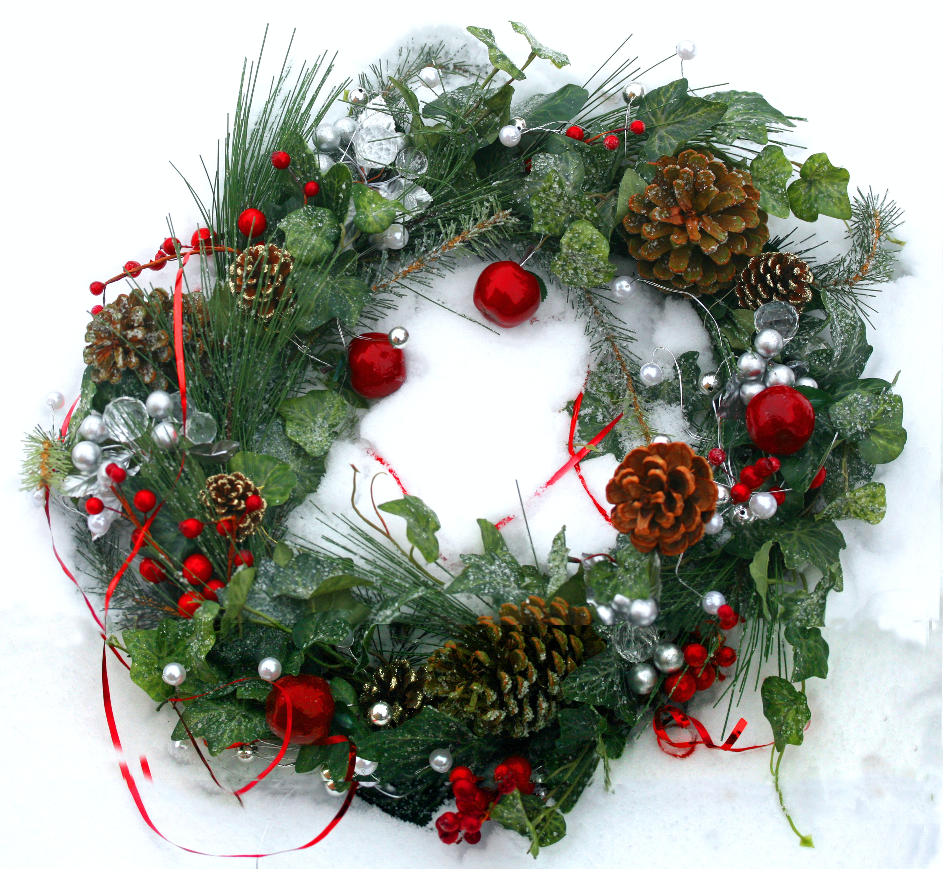 Picture of a Christmas wreath