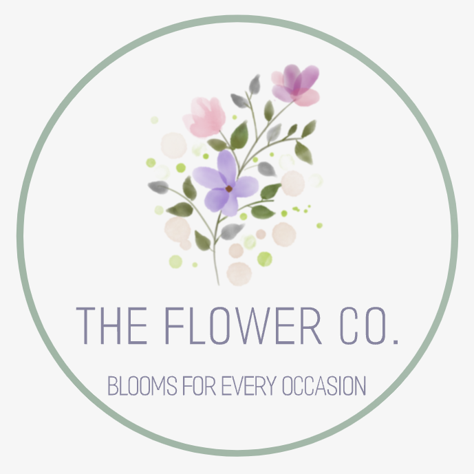 The logo of The Flower Co.